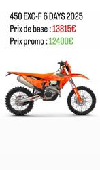 Excf 450 six days 2025 prix canon, Bedrijf