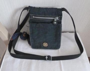 Kipling „Eldorado” marine schoudertas + aap beschikbaar voor biedingen