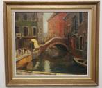 Joseph Tilleux, in Venetië, Antiek en Kunst, Kunst | Schilderijen | Klassiek, Ophalen of Verzenden
