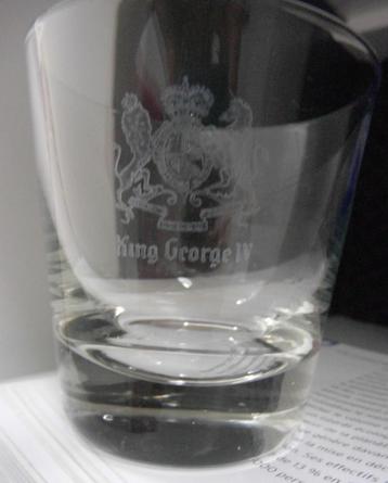 1 whiskyglas „KING GEORGES V”  beschikbaar voor biedingen