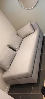 Zo goed als nieuwe zetel met opbergruimte!!, Huis en Inrichting, Zetels | Zetels, Hedendaags, 150 tot 200 cm, Minder dan 75 cm