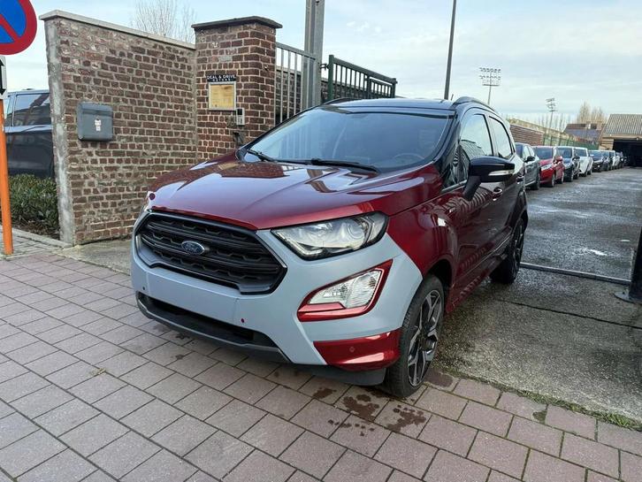 Ford EcoSport ECOSPORT 1.0 EcoBoost ST-LINE (bj 2018), Auto's, Ford, Bedrijf, Te koop, Ecosport, ABS, Achteruitrijcamera, Airbags