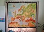 Schoolkaart Europa, Antiek en Kunst, Ophalen, Aardrijkskunde