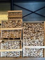 Eiken brandhout winddroog - 1m3 voor €195 - Zelf ophalen!, Ophalen, Eikenhout, Blokken