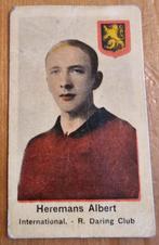 Années 1930 (avant le panini) Albert Heremans Daring Club Br, Enlèvement ou Envoi, Utilisé, Image