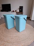 Twee vuilbakken Brabantia 16 liter, Ophalen