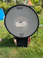 Roland KD-140-BC V-Kick Trigger Pad 14 inch zwart chrome, Muziek en Instrumenten, Drumstellen en Slagwerk, Ophalen of Verzenden