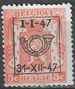 Belgie 1947 - OBP 560pre - Opdruk D - 5 c. (ZG), Postzegels en Munten, Postzegels | Europa | België, Verzenden, Postfris, Zonder gom
