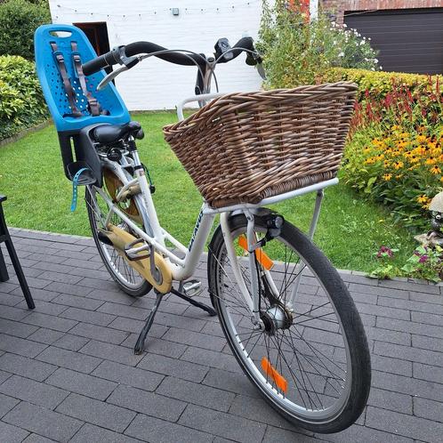 Mamafiets Batavus met Yepp stoeltje, Vélos & Vélomoteurs, Vélos | Femmes | Vélos maman, Utilisé, Batavus, Vitesses, Enlèvement