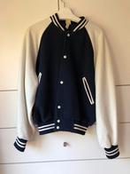 H&M ruime, gevoerde jas, maat M, Maat 38/40 (M), H&M, Blauw, Ophalen of Verzenden