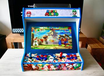 Bartop borne d’arcade Mario 10.000 jeux