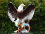 Aigle aux ailes déployées - 55 cm - Polystone, Enlèvement ou Envoi