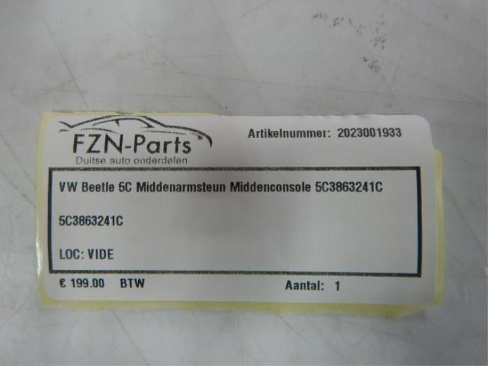 Armleuning Volkswagen Beetle (22732722), Auto-onderdelen, Interieur en Bekleding, Gebruikt, Ophalen