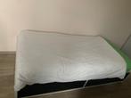 Bed IKEA met 2 lades (inclusief lattenbodem), 90 cm, Gebruikt, Eenpersoons, Wit