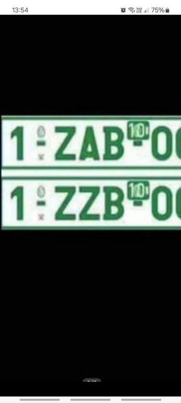 Location plaque Z, déplacement voiture  beschikbaar voor biedingen
