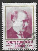 Turkije 1993 - Yvert 2749 - Beeltenis van Ataturk (ST), Postzegels en Munten, Verzenden, Gestempeld