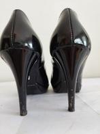 146C* Stefania - sexy pumps van vinyl (39), Pumps, Verzenden, Zwart, Gedragen