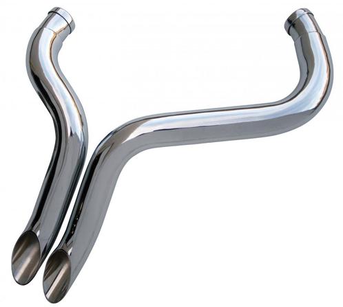 Uitlaat drag pipes chroom Softail Sportster Dyna Touring, Motoren, Onderdelen | Harley-Davidson