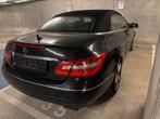 Mercedes E350  diesel cabrio schade, Auto's, Mercedes-Benz, Automaat, Achterwielaandrijving, Zwart, Cabriolet