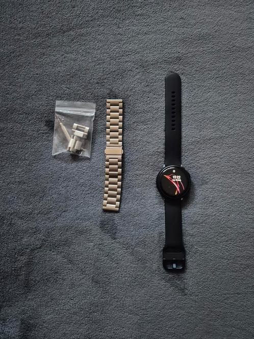 Samsung Galaxy Active 2 smartwatch + extras, Handtassen en Accessoires, Smartwatches, Zo goed als nieuw, Hartslag, Waterdicht