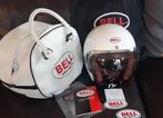 Bell custom 500 helm+leren tas+vizier nieuw, XS