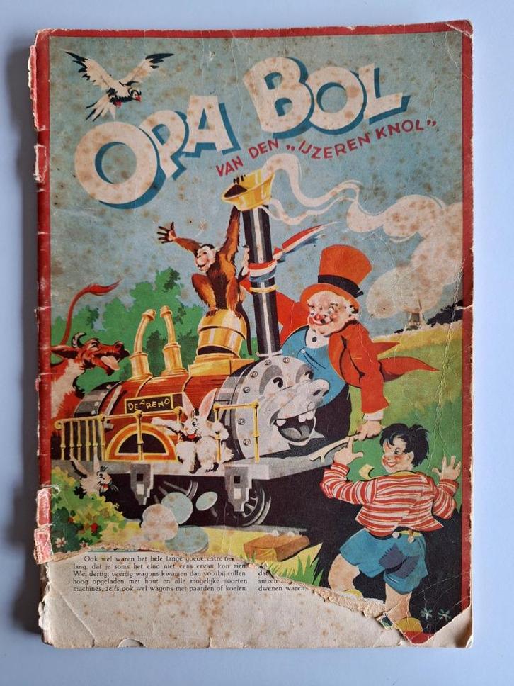Opa Bol van den "ijzeren knol", Boeken, Stripverhalen, Gelezen, Eén stripboek, Ophalen