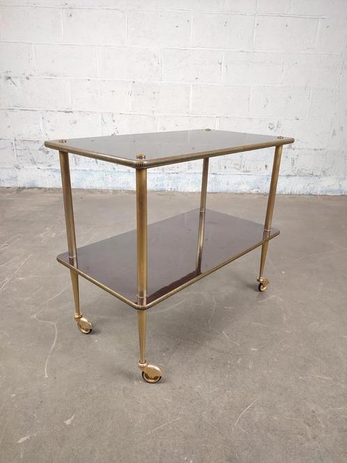 Vintage thee trolley, Huis en Inrichting, Tafels | Bijzettafels, Zo goed als nieuw, Ophalen
