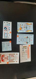 Decals rally  1/43, Ophalen of Verzenden, Nieuw