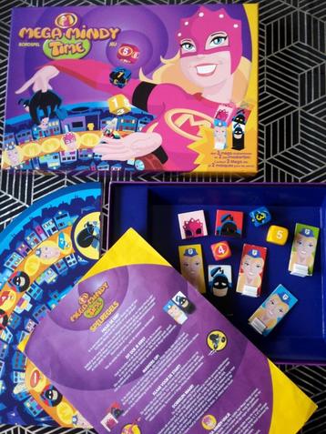 Leuk kinderspel Mega Mindy Time, Studio 100, 2-5 spelers, 5+ beschikbaar voor biedingen