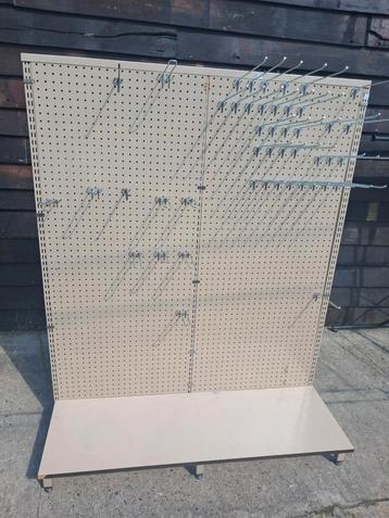 Dubbelzijdige metalen displayrekken  beschikbaar voor biedingen