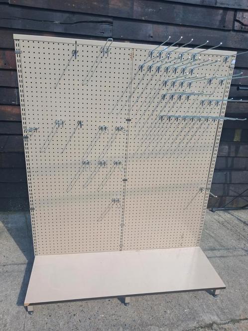 Dubbelzijdige metalen displayrekken, Doe-het-zelf en Bouw, IJzerwaren en Bevestigingsmiddelen, Gebruikt, Ophalen