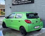 MITSUBISHI SPACE STAR 1.0i ESSENCE 2015 EURO 5B, Auto's, Mitsubishi, Voorwielaandrijving, Euro 5, Stof, Zwart