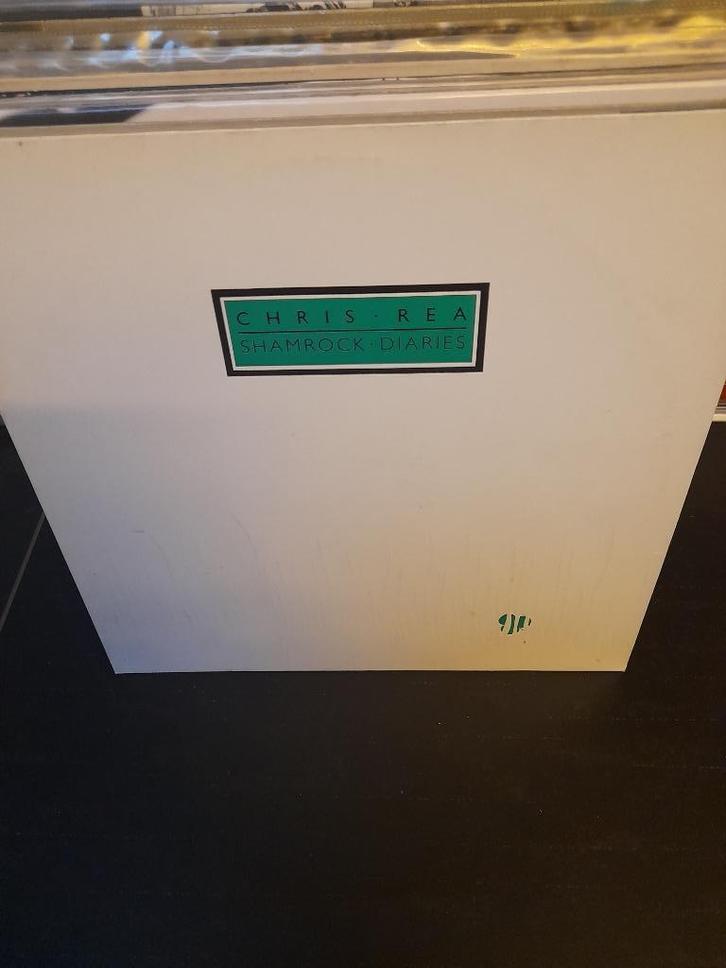 lp - chris rea - shamrock diaries, Cd's en Dvd's, Vinyl | Pop, Gebruikt, 1980 tot 2000, 12 inch, Ophalen of Verzenden