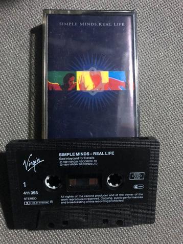 Cassette Simple Minds, vraie nature 