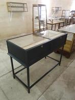 vintage zwarte winkeltoog vitrine toonbank vitrinekast, Ophalen