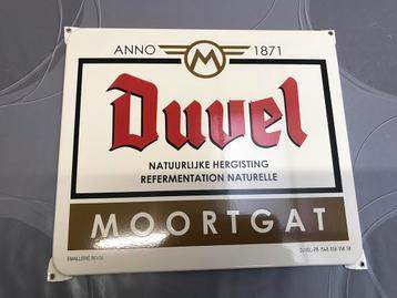 Duvel emaillerie Belge reclamebord beschikbaar voor biedingen