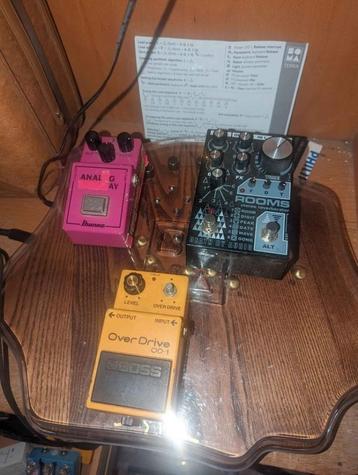 DBA Rooms, Ibanez AD80, Boss OD1