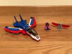 Lego 76076 Captain America Jet Pursuit (onvolledig), Kinderen en Baby's, Speelgoed | Duplo en Lego, Ophalen of Verzenden, Gebruikt