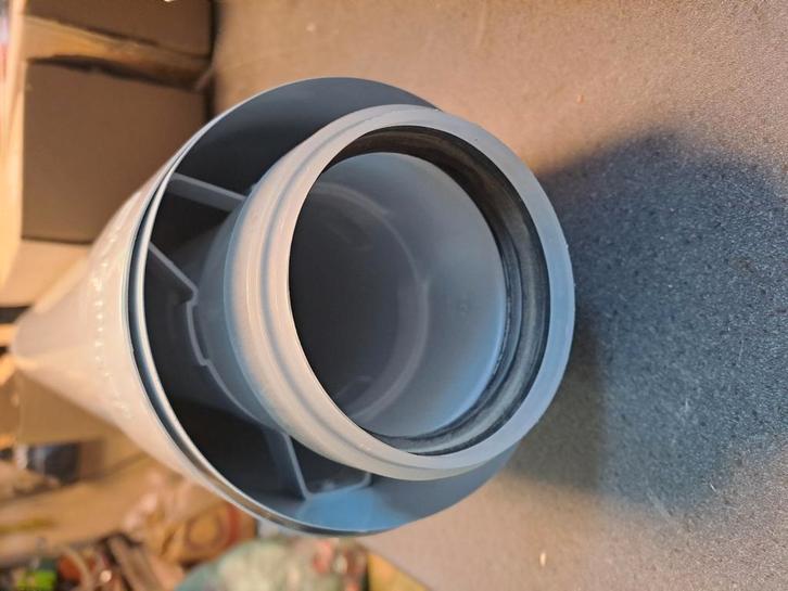 Vaillant 303202 en 303203 verlengpijp condensatie, Doe-het-zelf en Bouw, Verwarming en Radiatoren, Nieuw, Ophalen