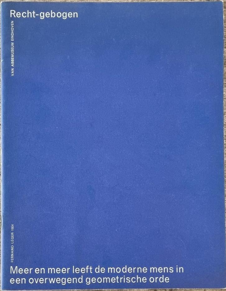 Recht-gebogen - Keuze uit constructivistische beeldende kuns, Boeken, Kunst en Cultuur | Beeldend, Zo goed als nieuw, Ophalen of Verzenden