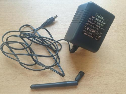 Adaptateur secteur OEM modèle AD 091A2B, TV, Hi-fi & Vidéo, Chargeurs, Comme neuf, Enlèvement ou Envoi