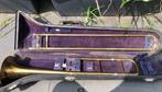 Buescher Trombone - model X Solo Grand - Bouwjaar 1909, Muziek en Instrumenten, Ophalen of Verzenden, Gebruikt, Tenor, Met koffer