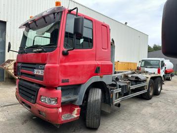 DAF CF 85.430 6x4 HOOKLIFT MEILLER RK 20T - 6.5m - MANUAL ZF beschikbaar voor biedingen