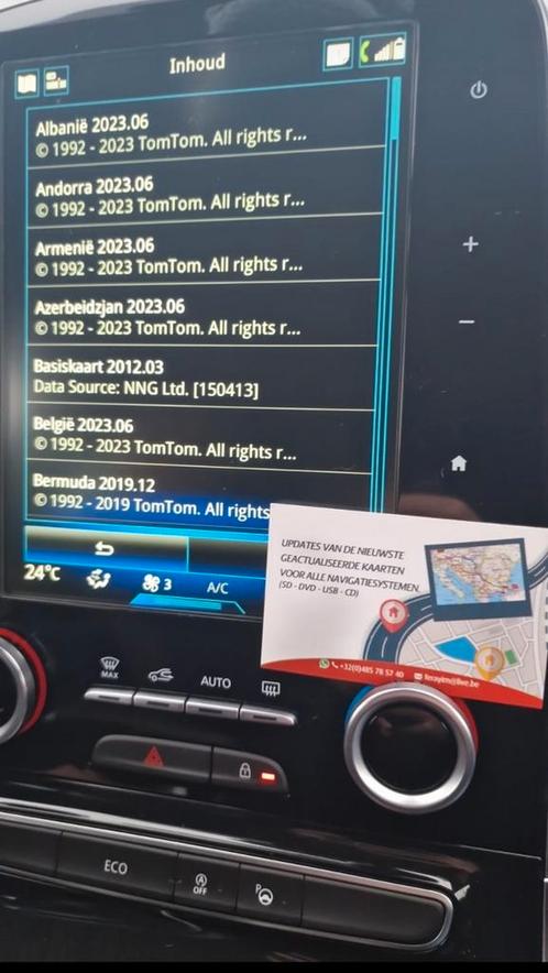 Renault R-LINK 2 Nieuwe Update Q4-2023 Update Map, Auto diversen, Autonavigatie, Zo goed als nieuw, Ophalen of Verzenden