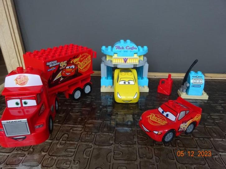 10846 DUPLO Flo's café Car's*VOLLEDIG*PRIMA STAAT*, Kinderen en Baby's, Speelgoed | Duplo en Lego, Duplo, Complete set, Ophalen of Verzenden