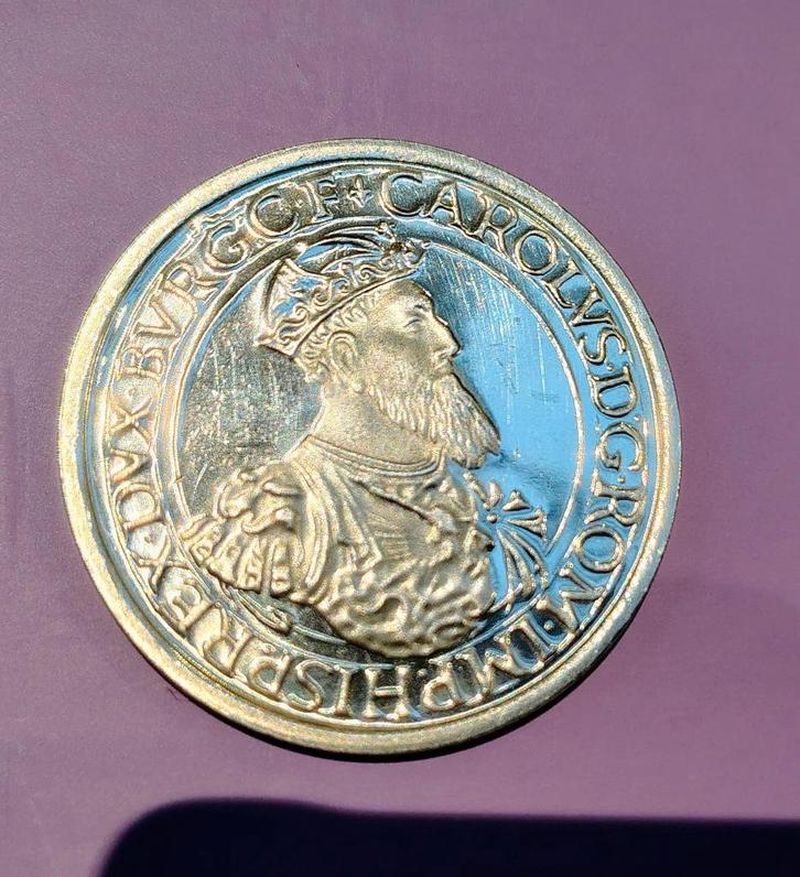 piece 5 écus Charles quint 1987, Timbres & Monnaies, Monnaies | Belgique, Monnaie en vrac, Argent, Argent, Enlèvement ou Envoi