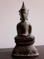 Bronzen beeld Boeddha Zeer oud Azië Birma Thai, Antiek en Kunst, Ophalen of Verzenden, Brons