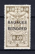 BA4 MNH** 1935 - Timbres de chemin de fer « BAGAGES, Timbres & Monnaies, Timbres | Europe | Belgique, Enlèvement ou Envoi, Non oblitéré