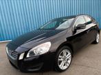 Volvo V60 1.6 D * CUIR * GPS * CARNET * TRES PROPRE, Autos, Volvo, 5 places, Cuir, Noir, Carnet d'entretien