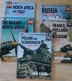 Lot 5 blitzkrieg boeken UK Will Fowler panzer, Ophalen of Verzenden, Zo goed als nieuw